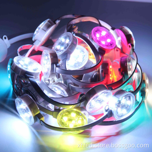 40mm 1W DC15V SMD5050 Outdoor Waterproof IP67 Poi LED DMX512